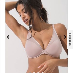 Soma Lightest Lift Mesh Plunge bra 34 DD